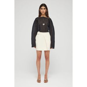 Róhe Boxy Gauze Sheer Organza Blouse